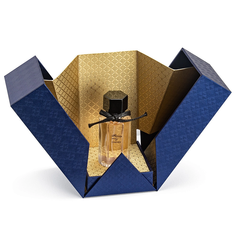 perfume box packaging with custom size and premium printed finish